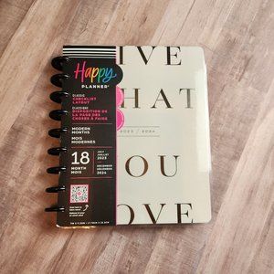 18 Month Modern Months Checklist Classic Planner